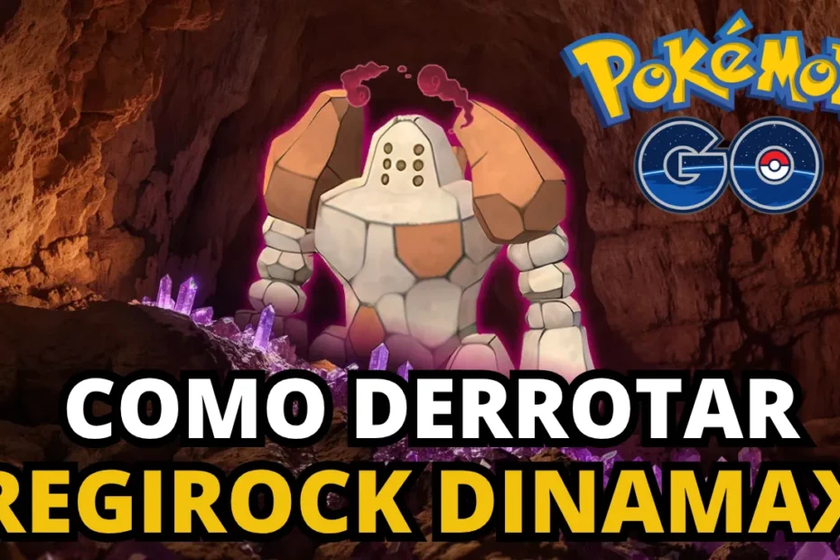 Como derrotar Regirock Dinamax no Pokémon GO